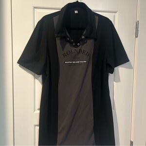 Women Black and Gray Dress